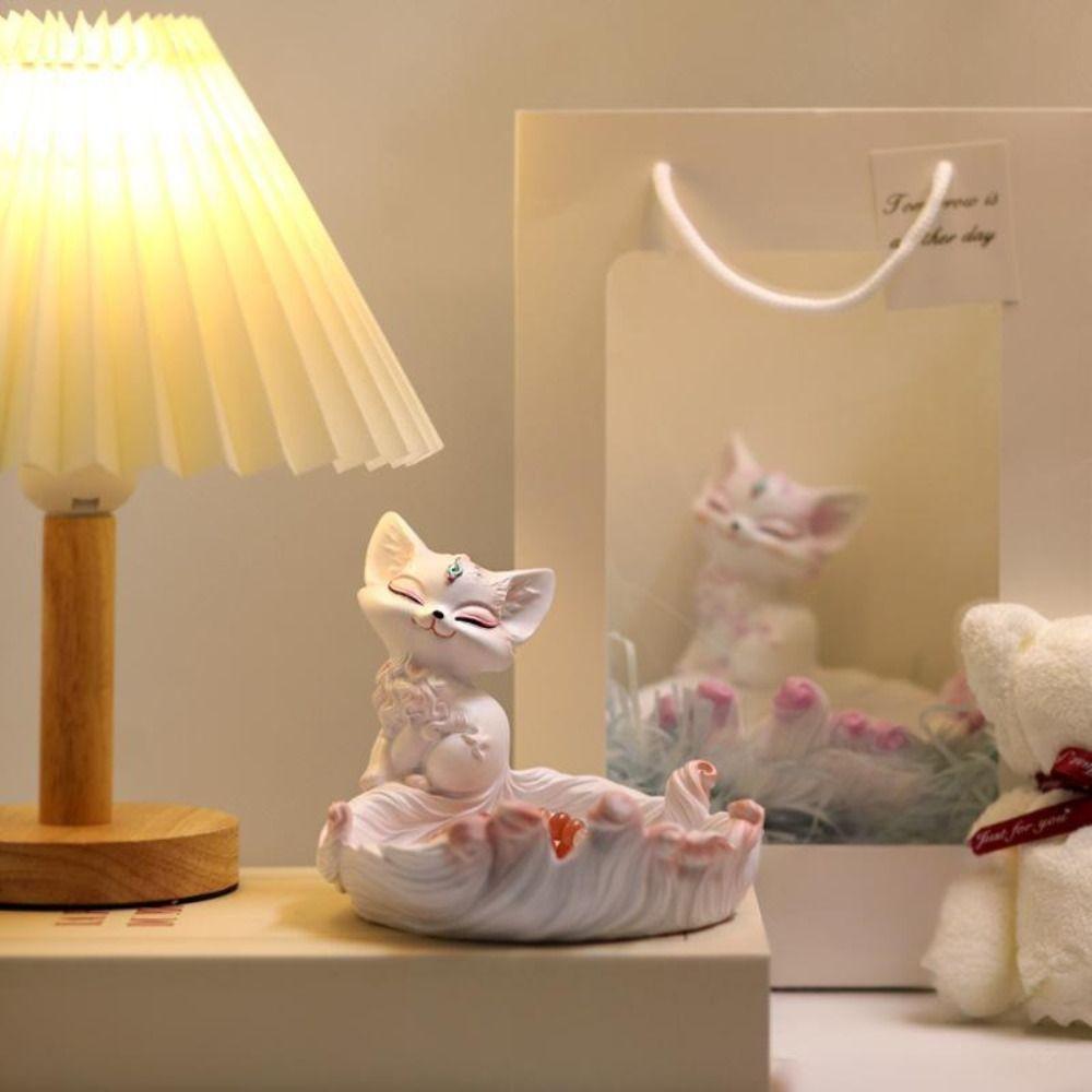 Creative Storage Rack Cartoon Desktop Ornaments Cute Home Living Room Decoration  Gifts