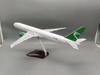B777 1:157 Scale 47cm Large 777 Aircraft Model B777-300 Turkmenistan Die-cast Aircraft with LED Lights House Accessories
