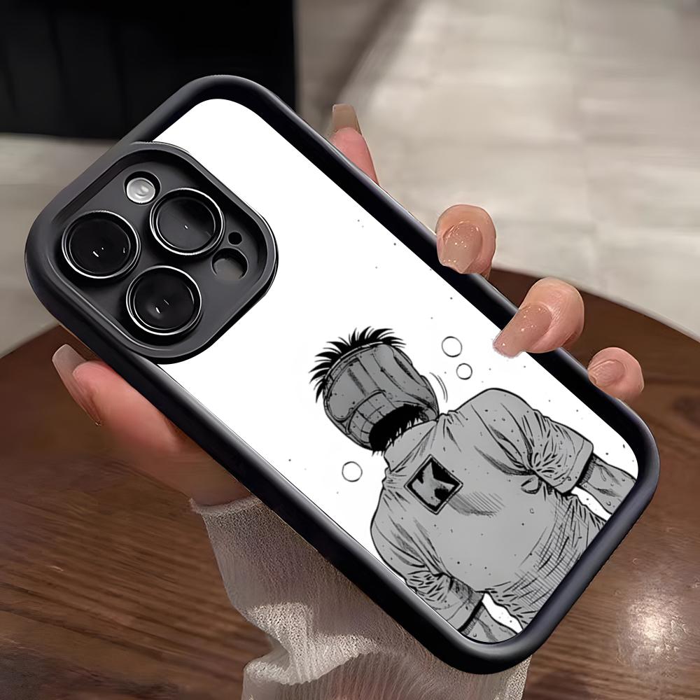 Hajime No Ippo Cool Anime Phone Case For IPhone 17 Pro Max 15 Pro 16 14 Plus 12 13 Mini 11 Pro Shockproof Soft Cover