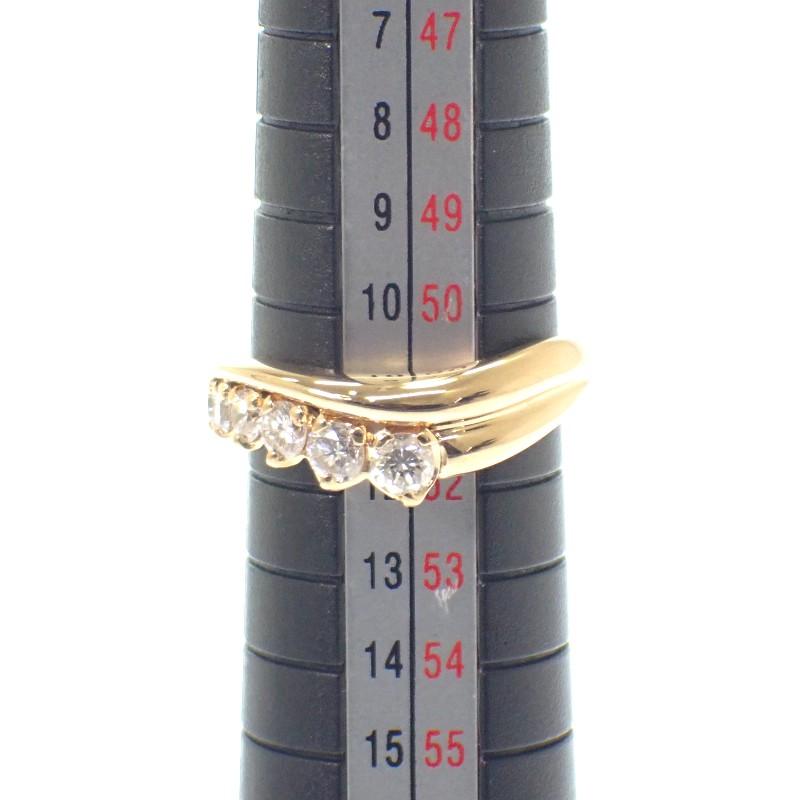 No Brand  #11(JP Size) Ring K18 Yellow Gold Women