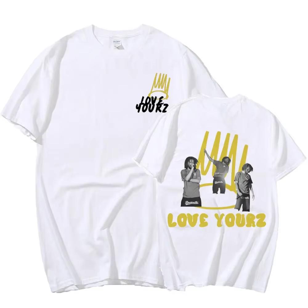 Rapper J Cole T-Shirt Vintage Stil Musikalbum Konzert Grafik T-Shirts Herren Harajuku Hip Hop Punk Street T-Shirt Unisex
