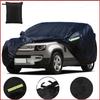 Waterproof Car Covers for 2020-2025 Land Rover Defender 90 2-Door (Black Silver) Waterproof All Weather Protection Outdoor