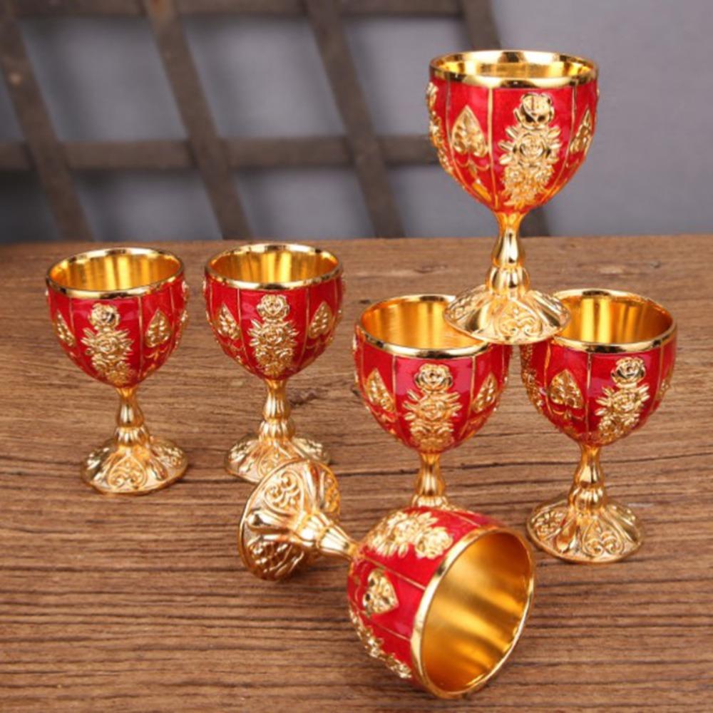 

Cup Elegant Cup Embossed Cup Retro Wine Goblet Retro Dinnerware Goblet Vintage European Style