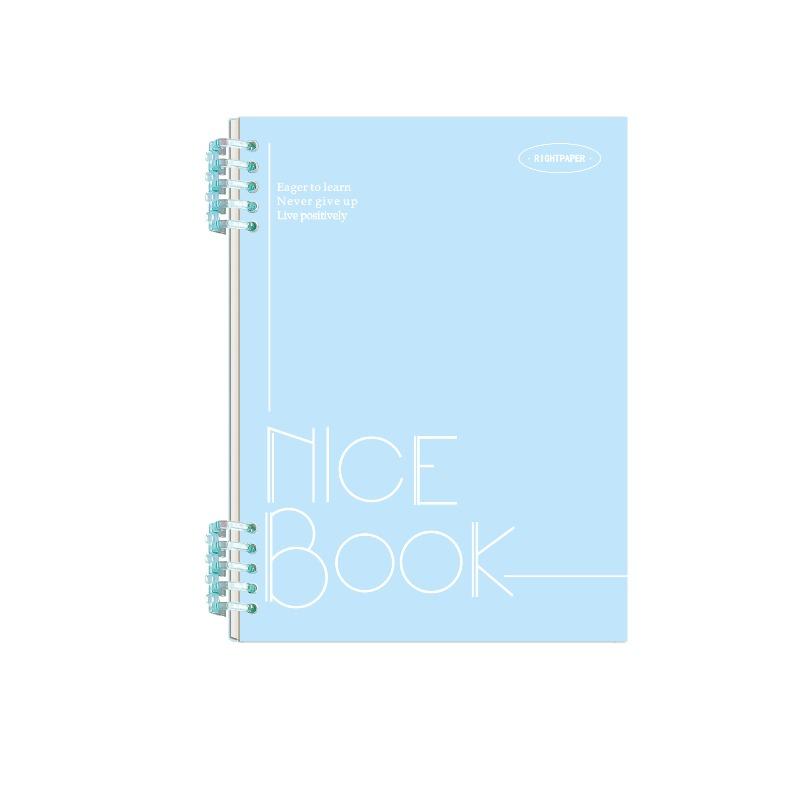 A5 Non-stick Loose-leaf Detachable Notebook Simple Coil Thickened Horizontal Line Postgraduate Entrance Examination Loose-leaf A5 Notepad
