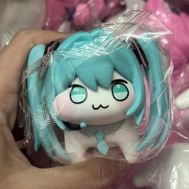 7cm Heiß Hatsune Miku Actionfiguren Q Version PVC Anime Modellfiguren Kawaii Cartoon Niedlich Desktop Dekoration Spielzeug Festival Geschenk