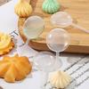 Confectionery Pipettes For Sauces 50 Pcs/4 Ml For Cupcakes And Desserts, Round