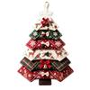 Christmas Tree Patchwork Quilting Kit - DIY Sewing Fabric Material Set for Holiday Decor
