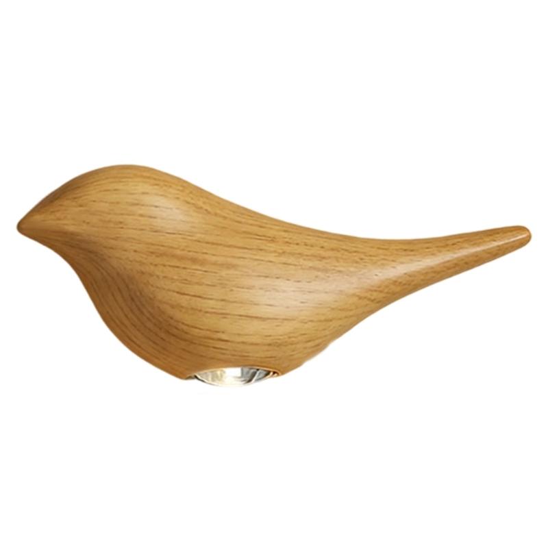 Vogelförmige automatische Sensor-Nachtlampe Moderne LED-Wandleuchte Flurleuchte USB-wiederaufladbare Wandleuchte Langlebig