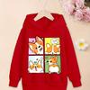 New Autumn/Winter Halloween Collection: Hooded Sweatshirts for Boys and Girls; Casual and Trendy Kids' Christmas Sweatshirts