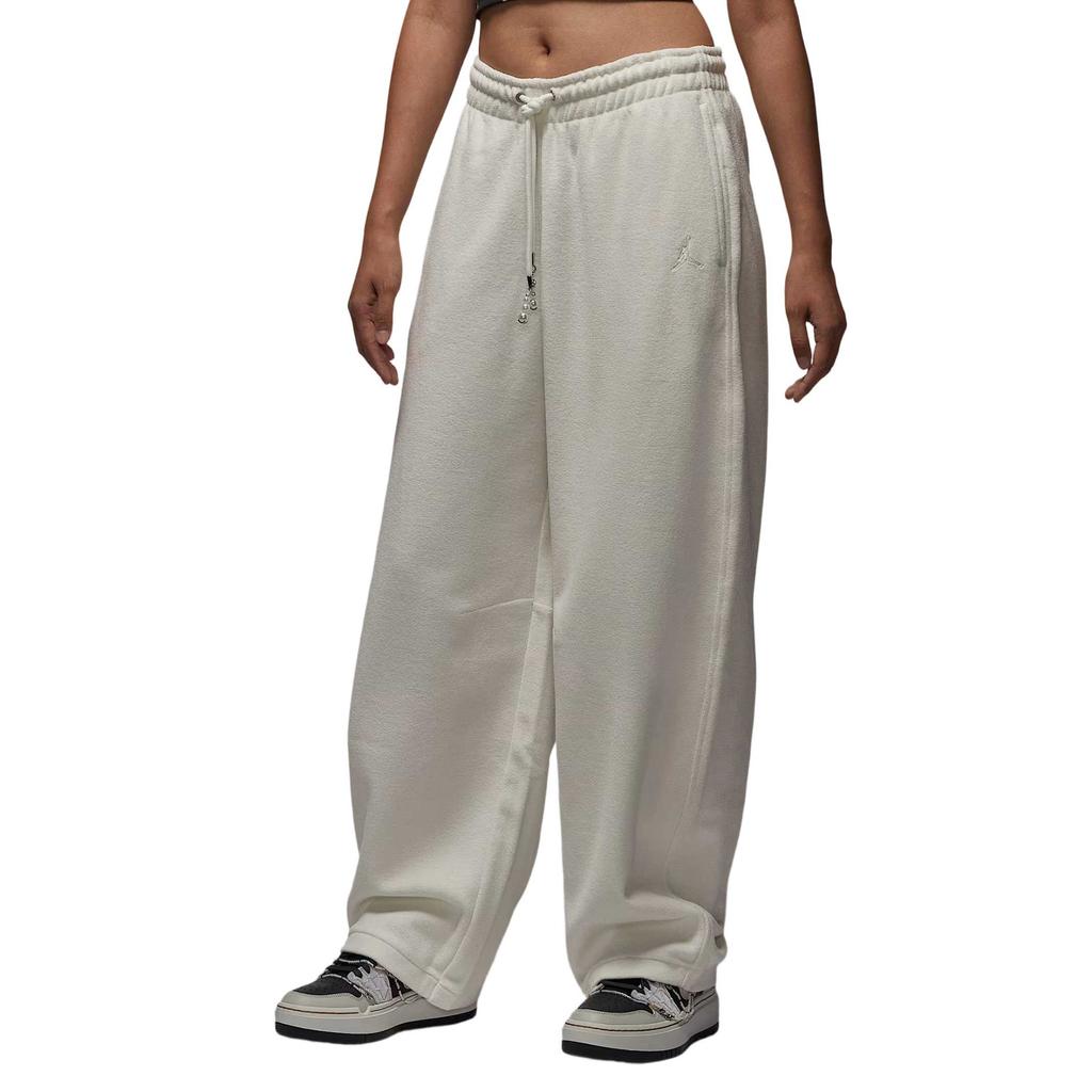 Nike Casual Pants Women's White Moderate Straight Fit Pants HV0330-133