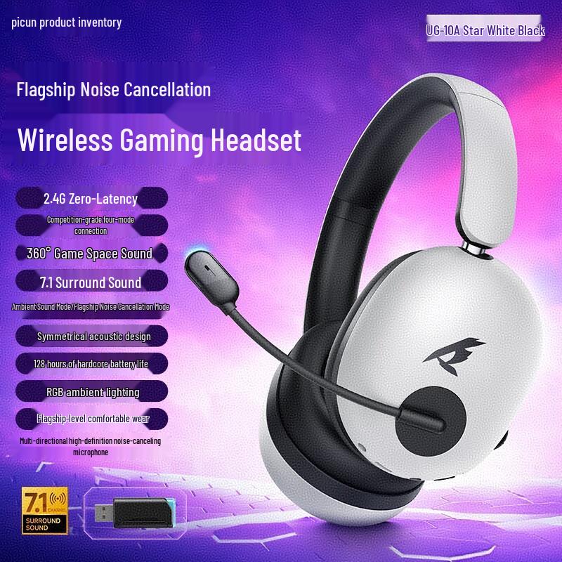 Căști wireless de gaming Picun UG10A cu anulare a zgomotului