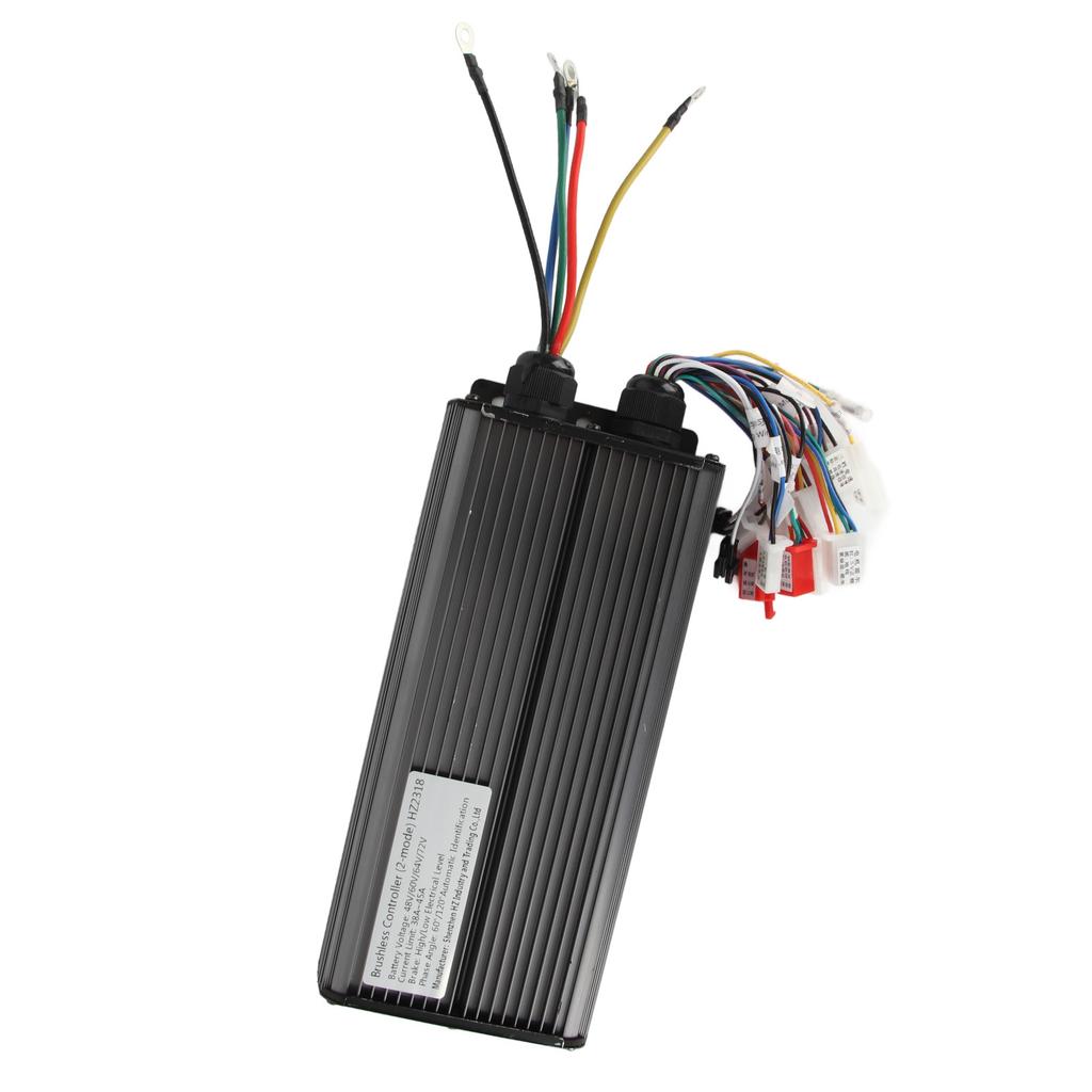 48V 60V 64V 72V 2000W 18 Tube Aluminium Alloy Electric Bike Brushless Motor Controller for Electric Bicycle Scooter