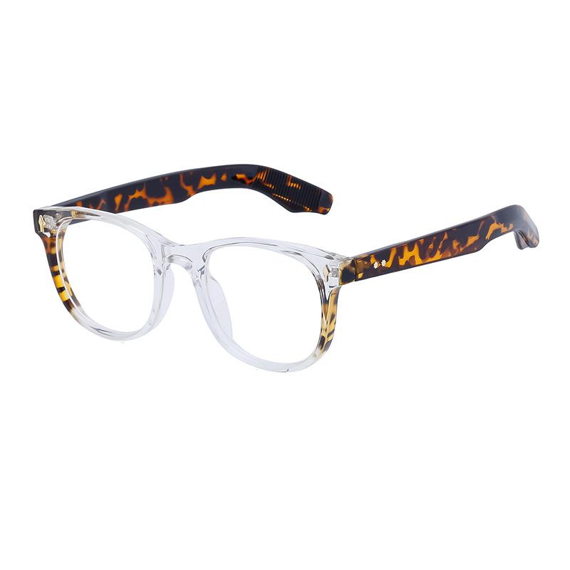 Square Frame Glasses Frame Men Can Be Equipped With Myopia Glasses Flat Glasses Women'S Optical Glasses