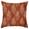 1 pieces -2D flat printing Red Pillows With Golden Leaf Pattern For Home Polyester pillowcase, sofa decorative cushion cov