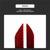 L10A ABS Red Carbon Fiber Interior Door Decorative Strip Trim Decor Sticker For Honda Civic 10Th Gen 2016 2017 2018  Spare P