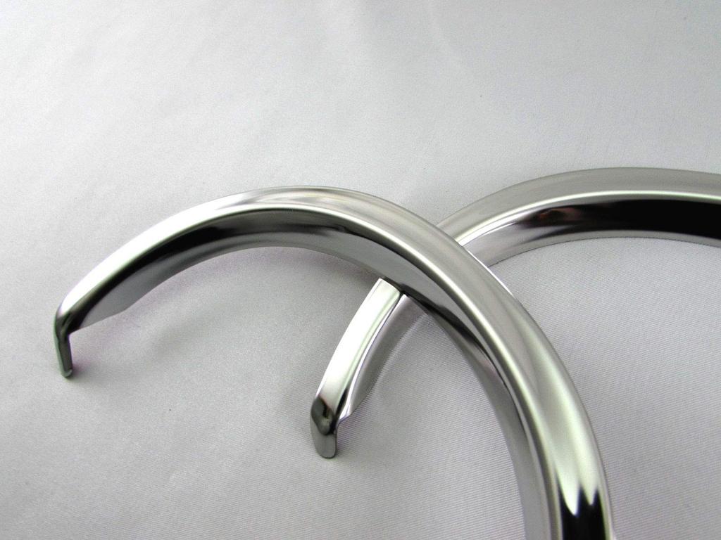 BRIGHTZ Stainless Steel Muffler Guard for Crown Hybrid and 224 Also bumper cover and garnish for and S224 Compatible with and 220 Part number