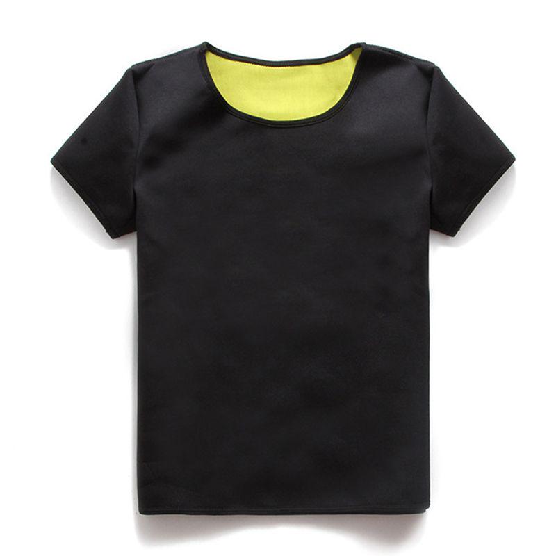 Neoprene Mens Gym Vest Sauna Ultra Sweat Tshirt Body Shaper Cincher Slimming