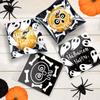 100PCS/Set Transparent Nougat Candy Bags Self-Sealing Biscuits Snack Packaging Bags Halloween Party