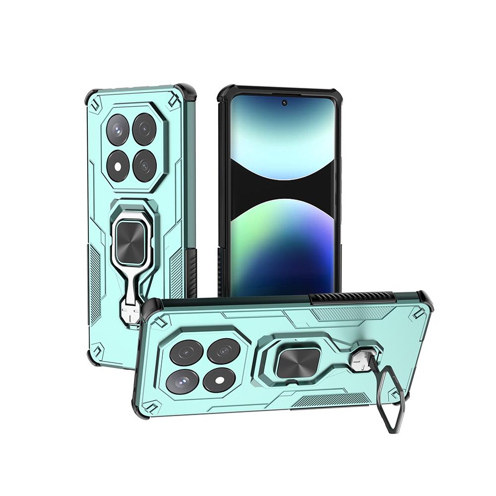 Finger Ring Rotating Kickstand Magnetic Cover For Xiaomi Redmi Note 14 Pro Plus 5G A4 A5 Turbo 4 14C Shockproof Armor Phone Case