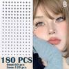 165/180Pcs Fake Nose Studs Crystal Rhinestones Stick On Body Gems No Piercing Decor For Face Lip DIY Festival Accessories