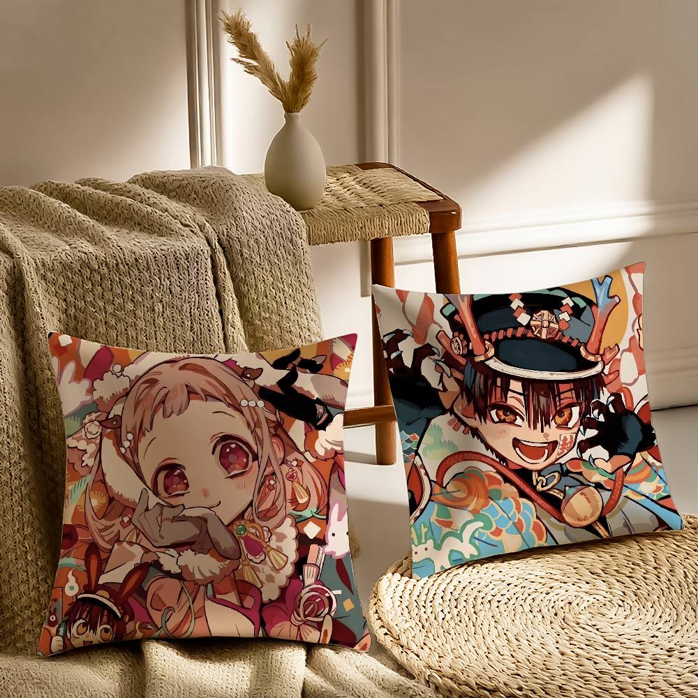 Love T-Toilet-bound Hanako-kun-MT Pillow Case Printed Brushed Fleece Pillow Baby Skin-Touch Eco-Friendly Dye-Sublimat