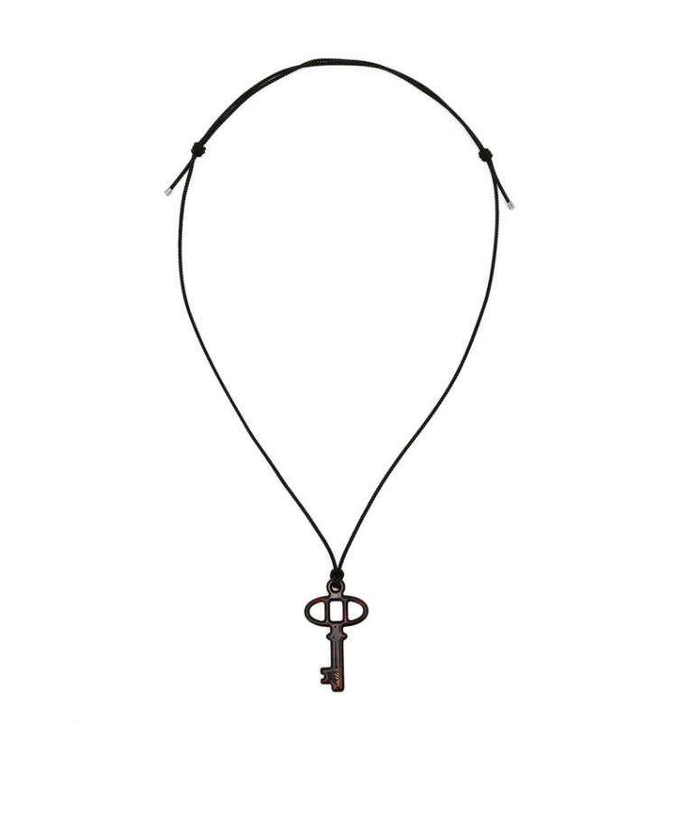 ATHE VANESSABRUNO [Double A] Brown Key Necklace And Keyring Charm Aaho6E730W2