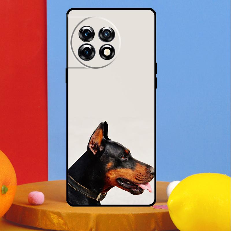 Dackel Dobermann Hund Hülle Für OnePlus 12 11 13 13R 12R 10 Pro 8T 10T OnePlus Nord 4 CE 2 3 Lite N10 N20 N30 Hülle