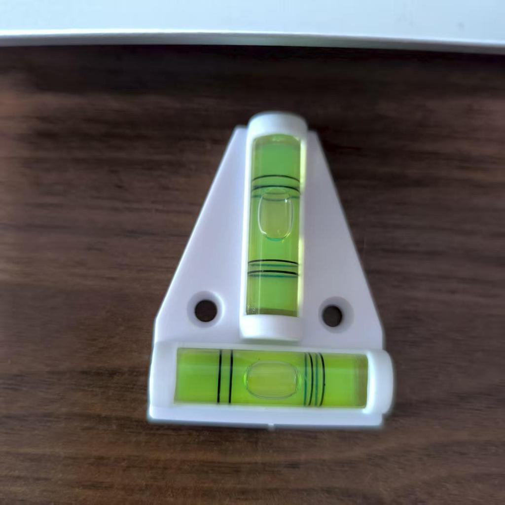 Red Mini T-shaped Bubble Spirit Level - Balancing Tool