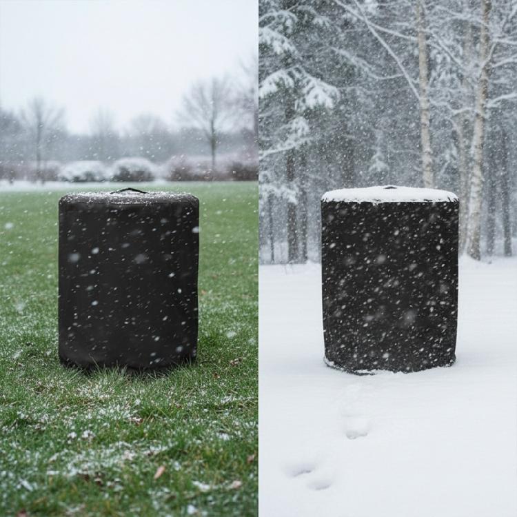 Kryt na venkovní topidlo/ohniště 600D Nepotrhaný Spodní stahovací šňůrka Voděodolná Ochrana