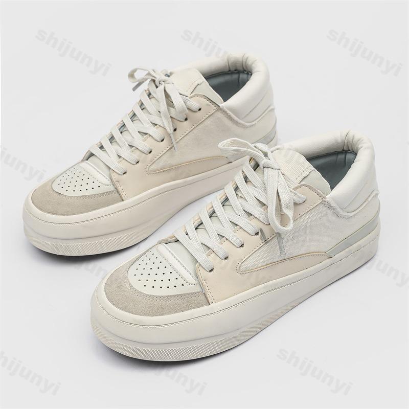 Mens Shoes Suede Leather Sneakers 2025 Spring Autumn Casual Sneakers Student Casual Shoes Low Top Man Vulcanize Shoes Zapatillas