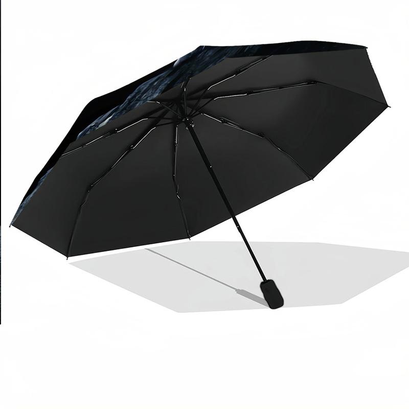 Portable Auto Folding Umbrella,Kontra K 8 Rib Waterproof Umbrella For Camping Commute