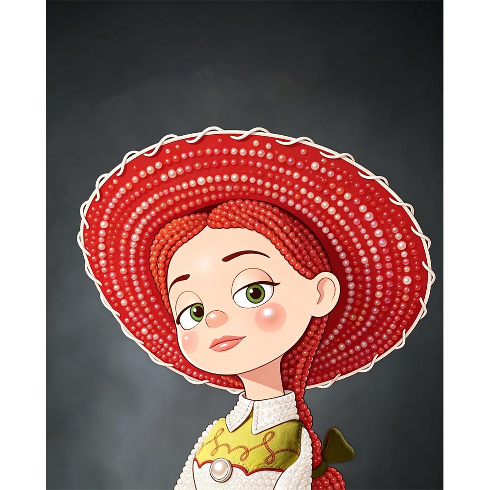 

Disney Pearl Painting Toy Story Trish Handmade DIY Pearl Gemstone Painting Pictures Crafts Special Shape Home Wall Decoration 30x40