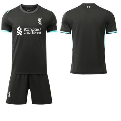 2024-25 Koszulka wyjazdowa Liverpoolu #11 Salah #4 Van Dijk #7 Wirtz Koszulki Piłkarskie