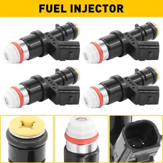 4X Fuel Injectors 16450-R40-A01 For Honda Accord 2008-2012 Civic 2012-2015 2.4L