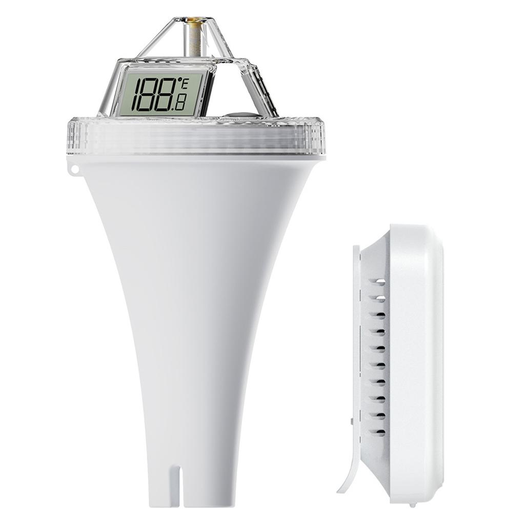Pooltermometer Flytande Lättläst Digital Pooltermometer Trådlös Vattentemperaturmätare