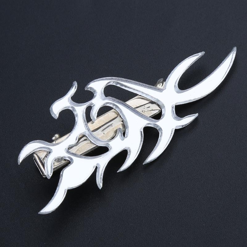 Punk Flame Dragon Duckbill Clips Totem Hair Side Clips Halloween Hair Grips Ponytail Decoration Cosplay Hair Barrettes