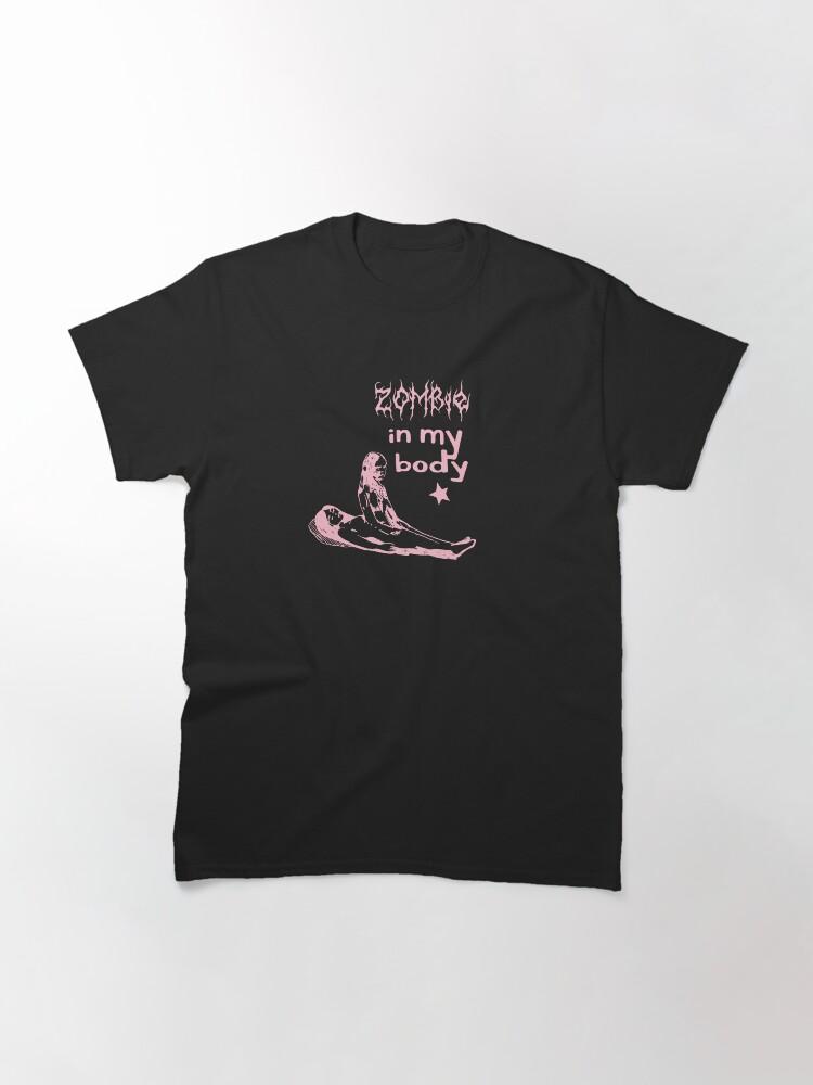Zombie In My Body from Maggots for Brains - PINK Classic T-Shirt