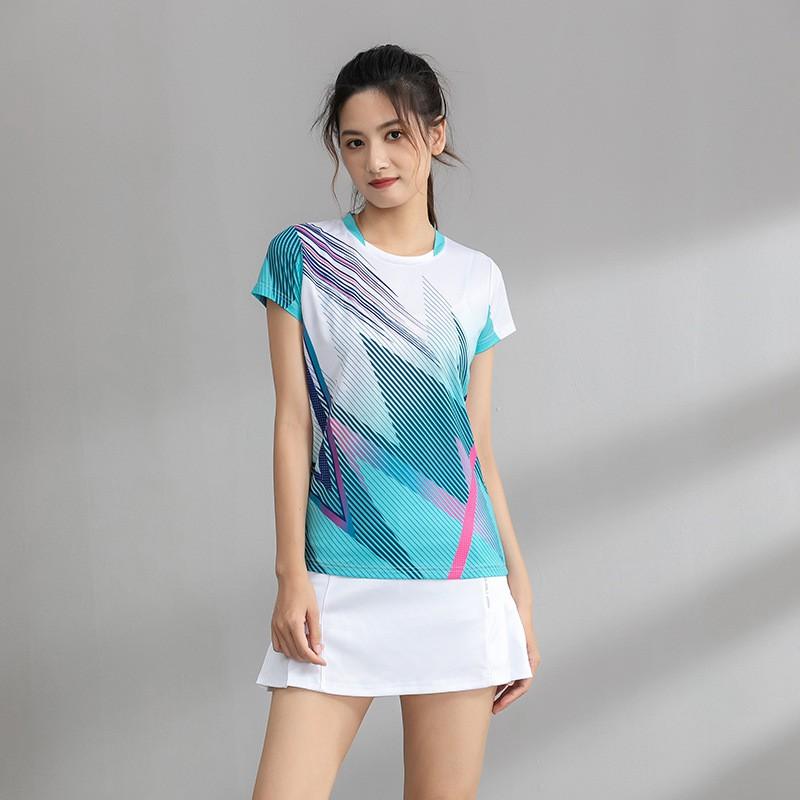 Quick Dry Badminton Set Men Women Sportswear Tennis Ping Pong Running Competition Training Athletic Outfit