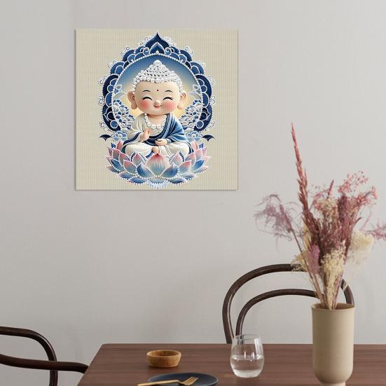 Gör-det-själv pärlmålningskit för vuxna nybörjare 3D pärlkonst pysselkit Plastpärlor Förtryckt duk Verktyg för heminredning Välkomstpresent