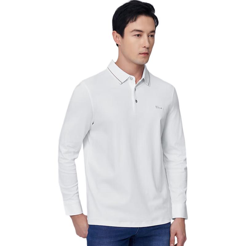 

EMZ Erdos Men s Antibacterial Pure Cotton Long Sleeve Polo Shirt L/50