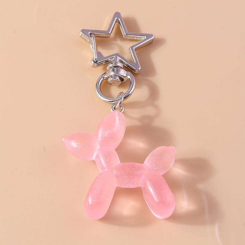 Cute Resin Cartoon 3D Elephant Keychain Animal Keyrings Pendants for Car Key Holder Handbag Decor Jewelry Gifts
