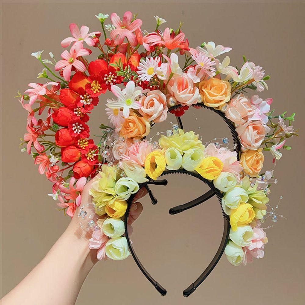 Hair Hoop Quanzhou Head-pinned Flower Cloth Chinese Style Headwear  Ladies/Girls