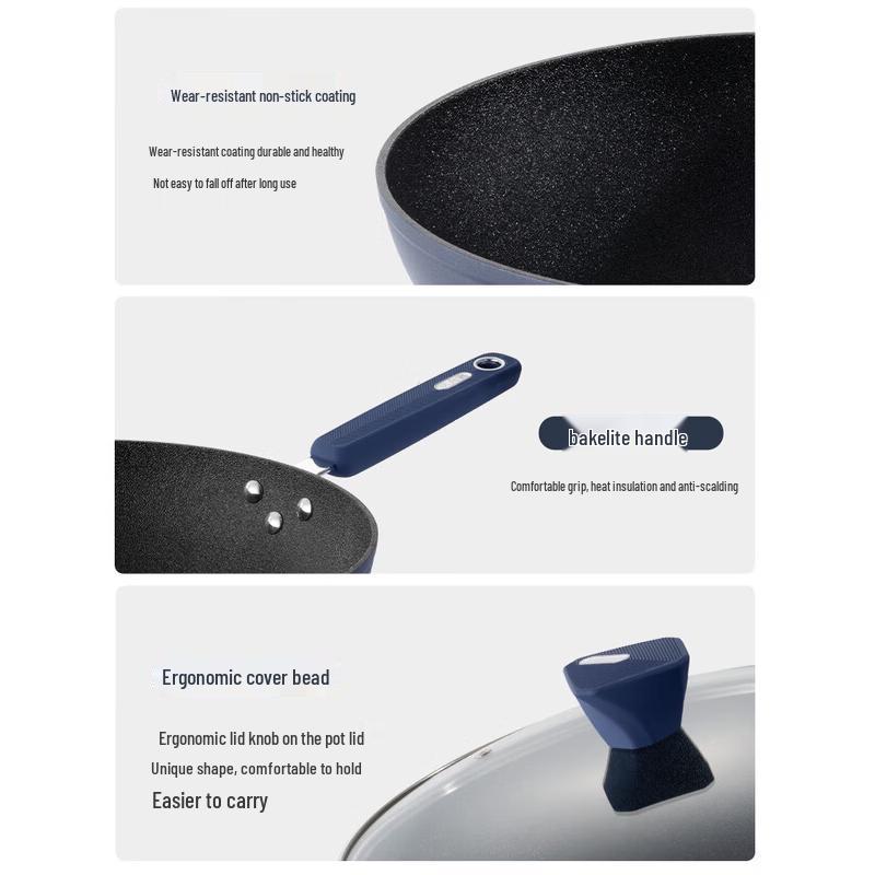 COOKER KING 32cm Non-stick Wok