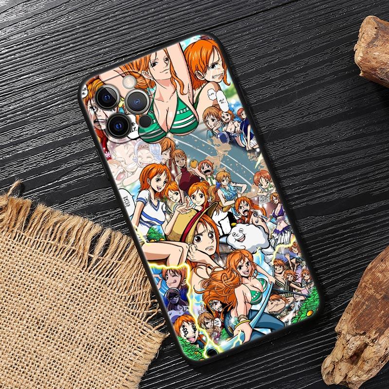 Hot One Anime P-Piece Funda For iphone 17 Case For iPhone 16 15 11 12 13 Mini 17 Pro Max 16 Plus 17E 16E Air Case Soft Cover