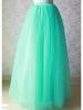 European & American Multi-Color 1-Meter Five-Layer Tulle Puffy Skirt – Adult Mid-Length