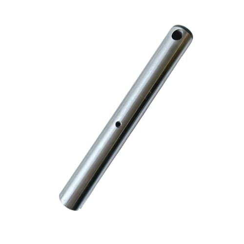 New Bucket Pin for Construction Machinery, 35mm Diameter, 255mm Length, with Bolt Holes, Grease Holes, and Hardened Finish (PN35-255)