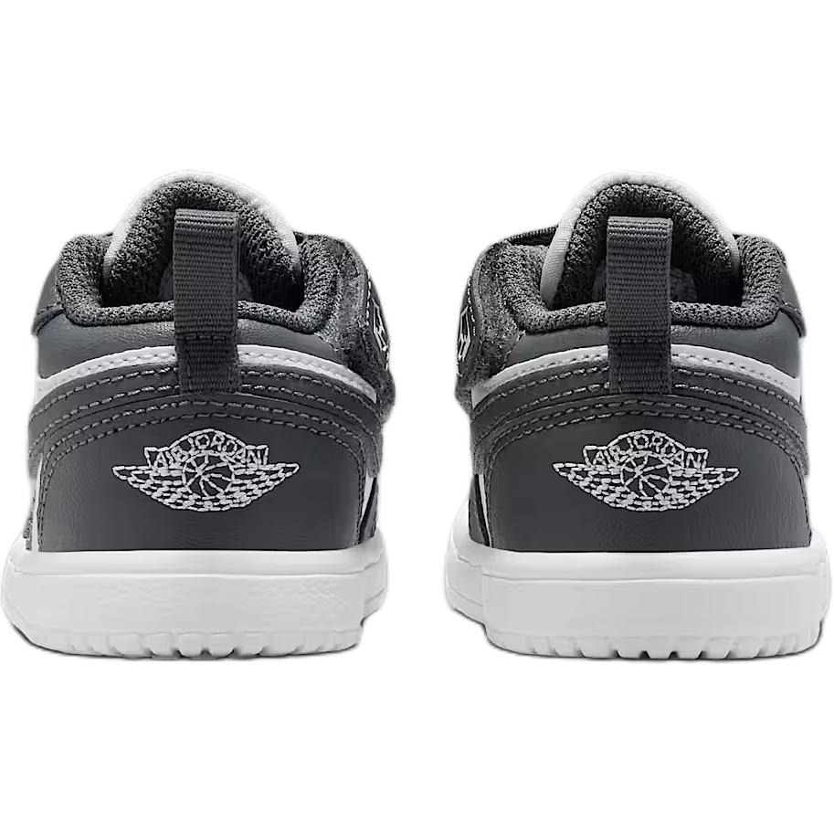 New Jordan 1 Abrasion Resistant Low Top Toddler Shoes Iron Gray Infant And Toddler DR9747-044
