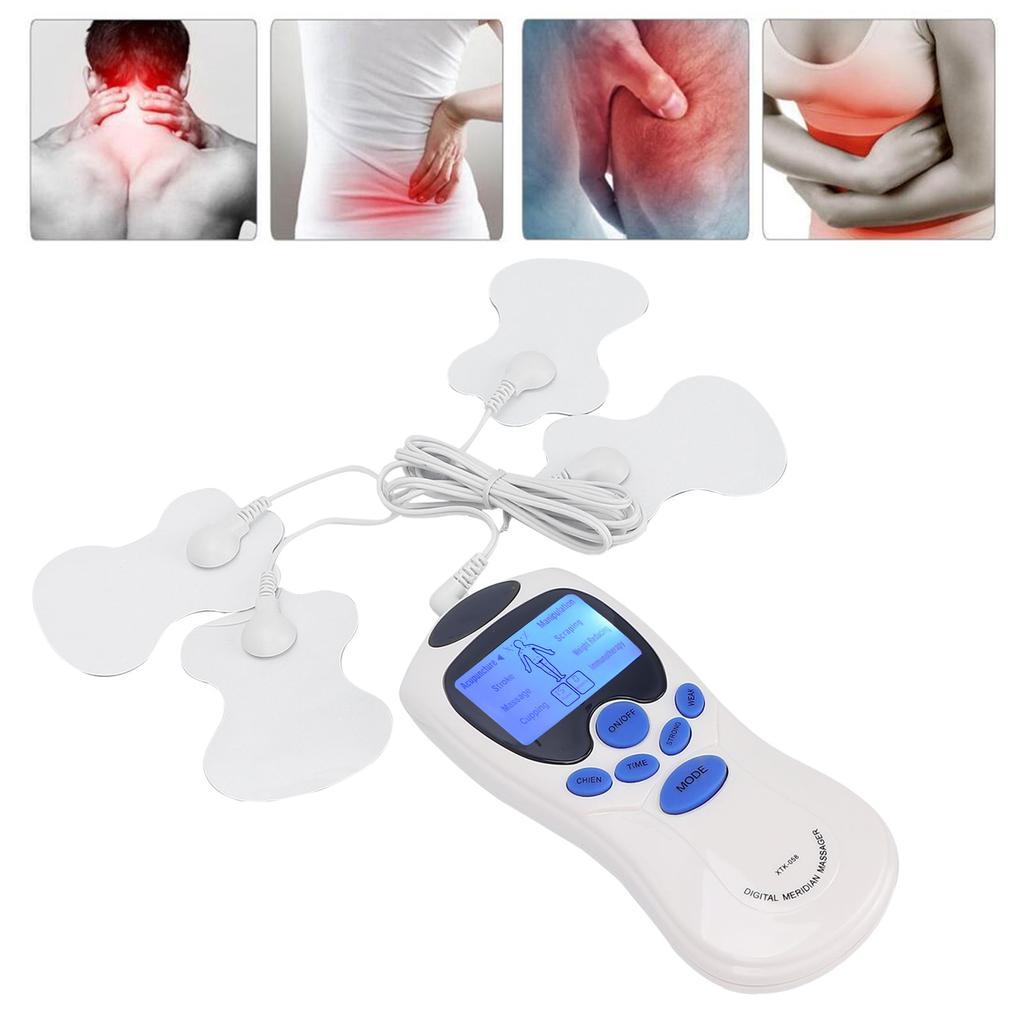Digitale Therapie Machine Pijnverlichting Modus Verstelbaar Draagbare Nek Schouder Massage Machine US Stekker 100‑240V