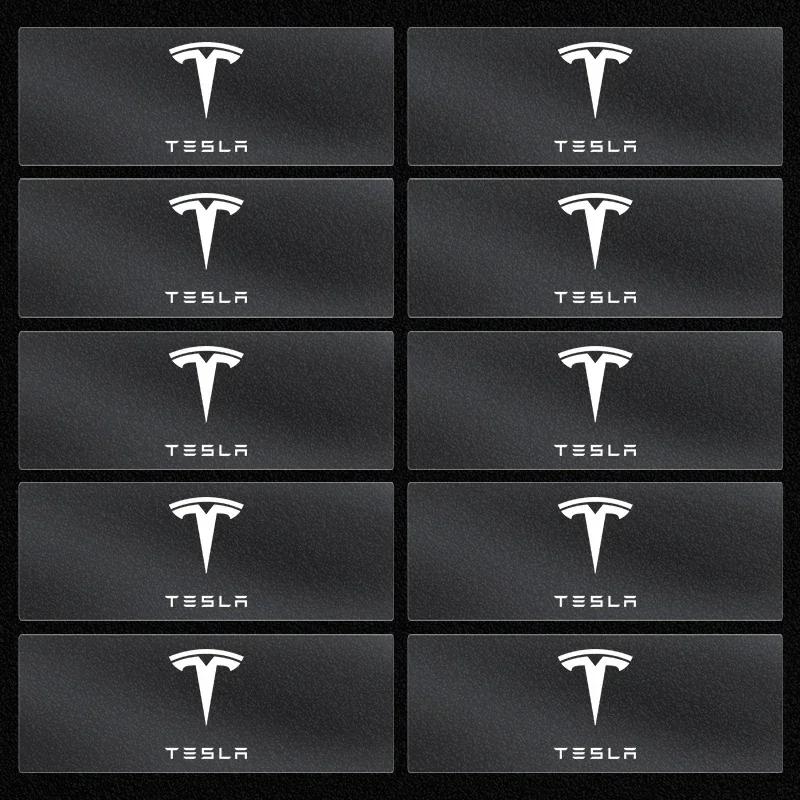 Auto Interieur Willekeurige Stickers Goederen Stuurwiel Stickers voor Tesla Model 3 X S 2016-2020 Stickers Badge Embleem TMX TMS Accessoires