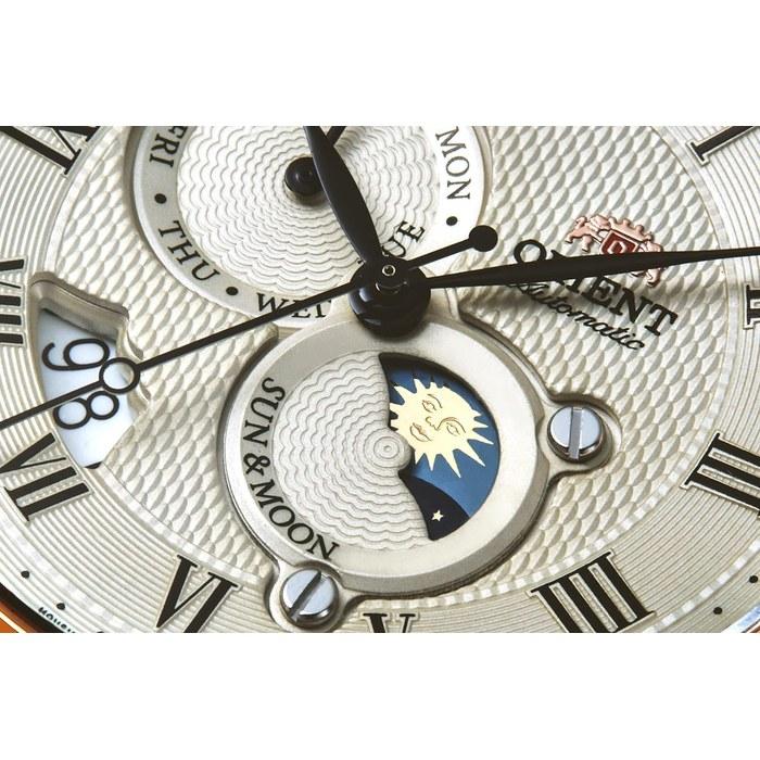 [Orient] SUN&MOON Automatic Watch RN-AK0001S White/Pink Gold